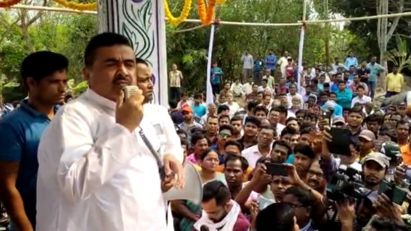 শহিদ পরিবারের কাছে শুভেন্দু