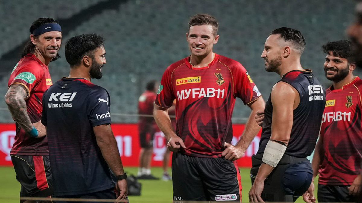KKR And RCB Players KKR And RCB Players