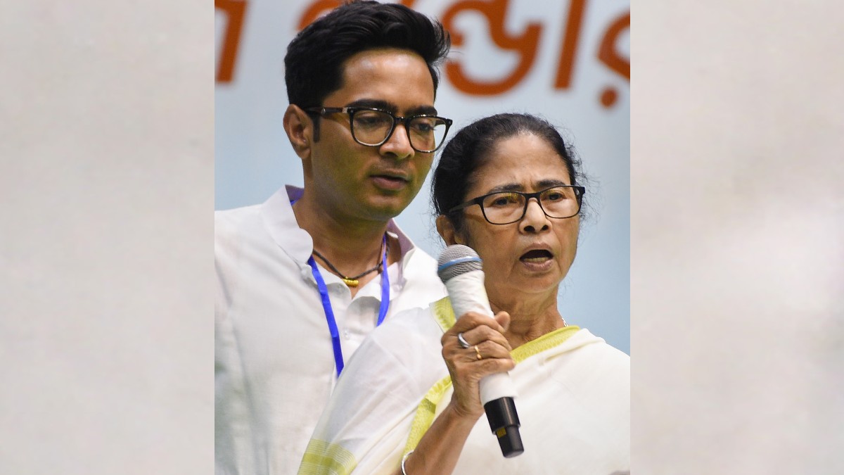 Mamata Banerjee and Abhishek Banerjee Mamata Banerjee and Abhishek Banerjee