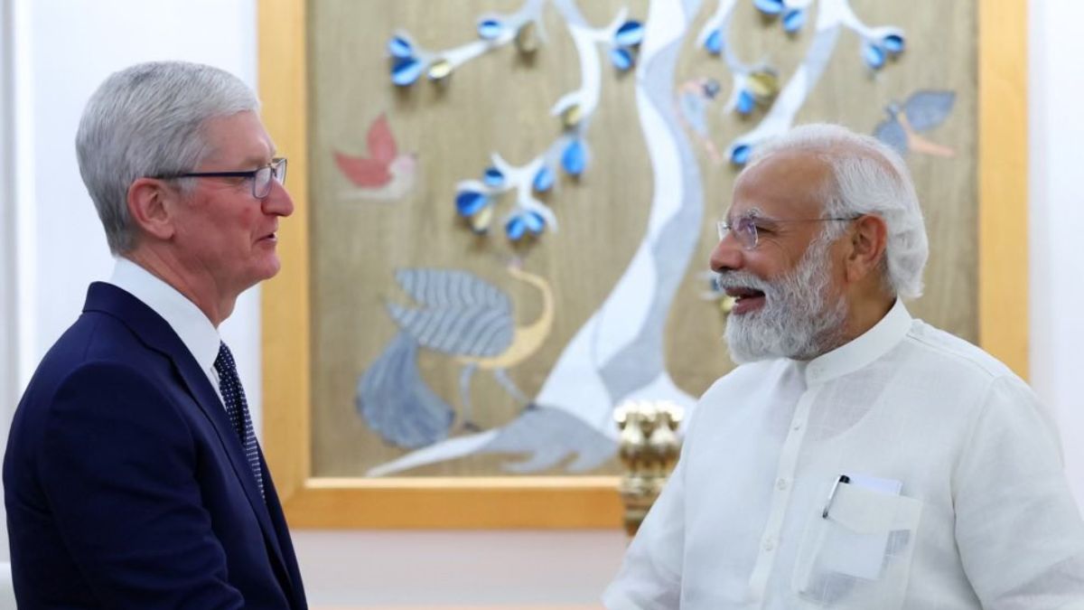 মোদীর সঙ্গে বৈঠকে Tim Cook! মোদীর সঙ্গে বৈঠকে Tim Cook!