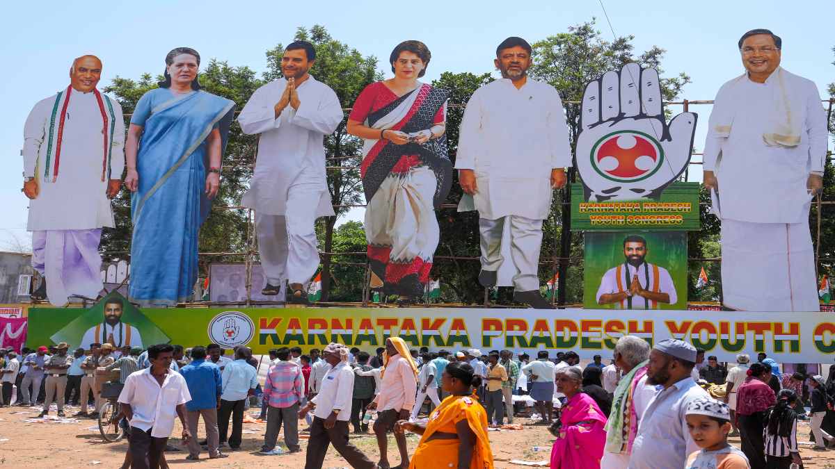 কর্নাটক নির্বাচনের প্রচারে কর্নাটক নির্বাচনের প্রচারে