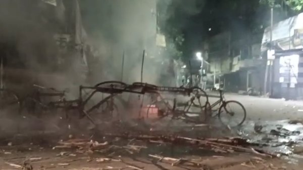 রিষড়ায় হিংসার ঘটনা রিষড়ায় হিংসার ঘটনা