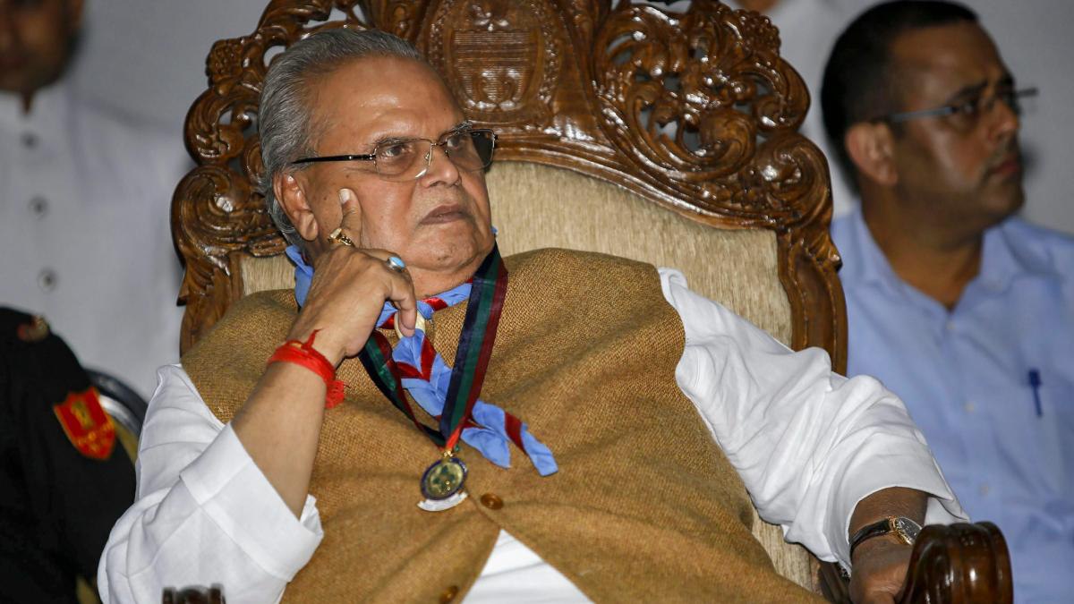 সিবিআই তলবের পর সত্যপাল মালিক দিল্লি থানায়,