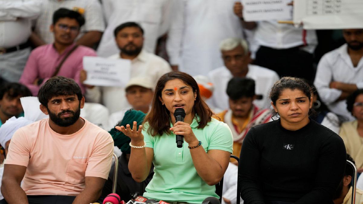 বজরং পুনিয়া ভিনেশ ফোগাট বজরং পুনিয়া ভিনেশ ফোগাট