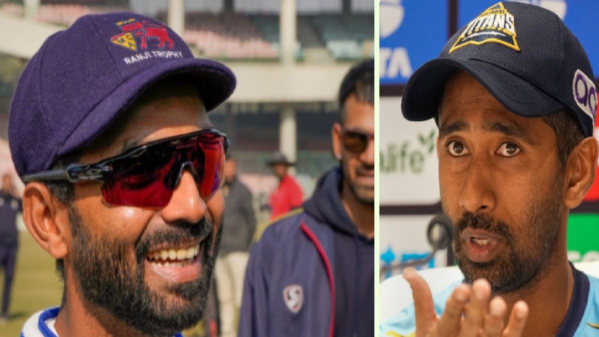 ঋদ্ধিমান সাহা অজিঙ্ক রাহানে ঋদ্ধিমান সাহা অজিঙ্ক রাহানে