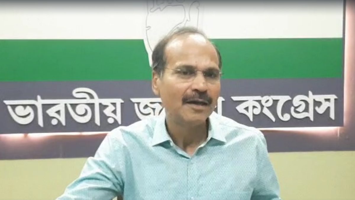 রাজ্যপালের কাছে কেন্দ্রীয় বাহিনীর দাবি অধীরের