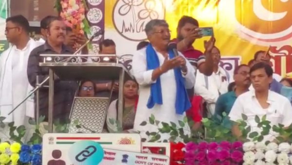প্রকাশ্যে বিরোধীদের মারের নিদান তৃণমূল বিধায়কের! 