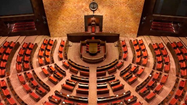 অনুমতি নেই বিক্ষোভ প্রদর্শনের! কেমন দেখতে নতুন সংসদ ভবন 