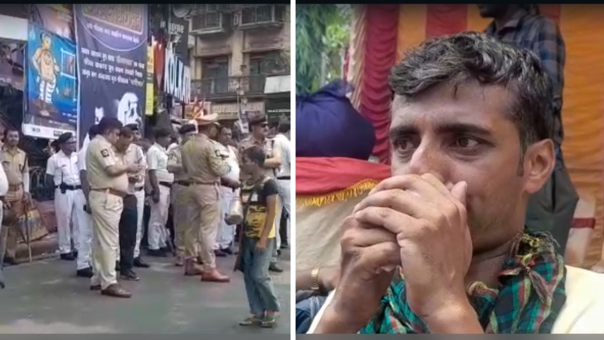 অভিষেকের পাড়ায় সরকারি কর্মীদের মিছিল ঘিরে সতর্ক পুলিশ অভিষেকের পাড়ায় সরকারি কর্মীদের মিছিল ঘিরে সতর্ক পুলিশ