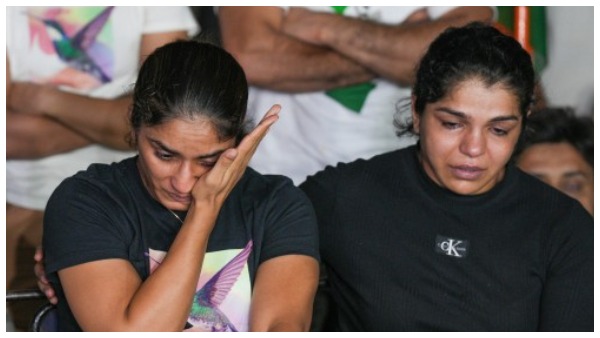 কুস্তিগীরদের প্রতিবাদ