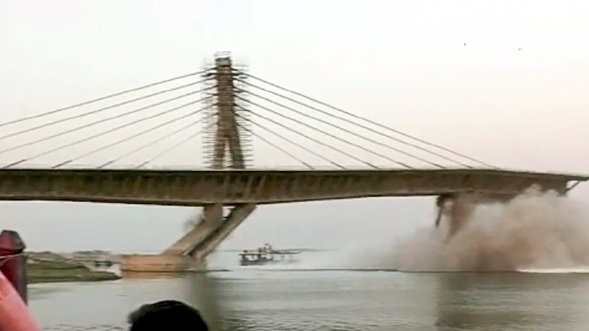 Bihar Bridge Collapses Bihar Bridge Collapses