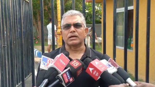 Dilip Ghosh targets Abhishek Banerjee