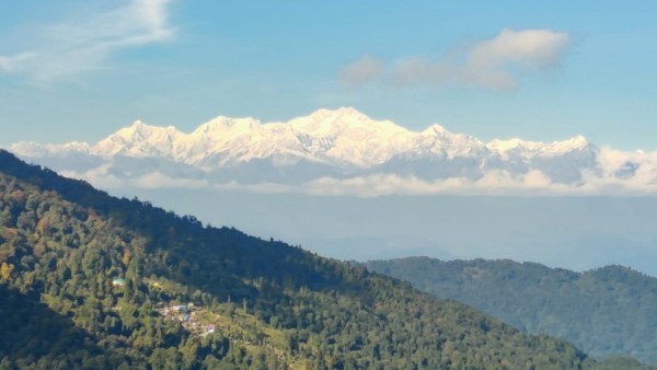 কাঞ্জনজঙ্ঘার ভিউ কাঞ্জনজঙ্ঘার ভিউ