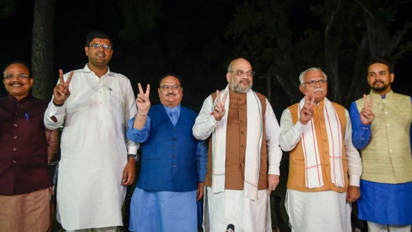 image of JJP and bjp in Haryana 