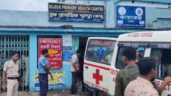 মুর্শিদাবাদে বোমা বিস্ফোরণ