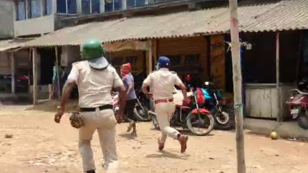 bomb blast in Bhangor