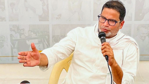 image of Prashant Kishor press conference