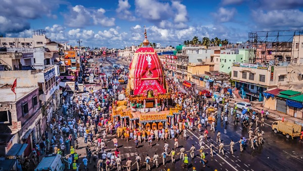 image of Rath Yatra in puri