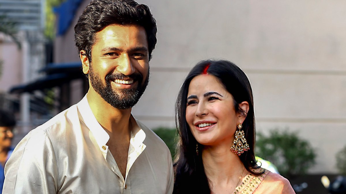 Image of Katrina Kaif and Vicky Kaushal Image of Katrina Kaif and Vicky Kaushal