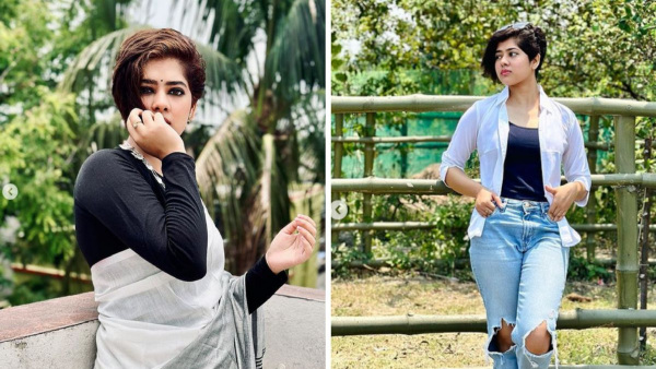 খোলা পিঠের ছবি দিতেই ট্রোলড দিতিপ্রিয়া