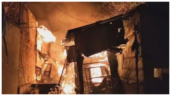 Fire at Howah Mangalahat