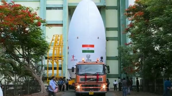 Chandrayaan-3 lunar spacecraft with GSLV-MkIII Chandrayaan-3 lunar spacecraft with GSLV-MkIII