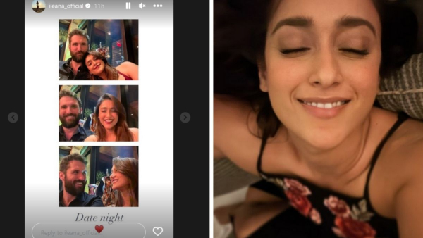  রহস্যময় ব্যক্তির কাঁধে মাথা ইলিয়ানার!