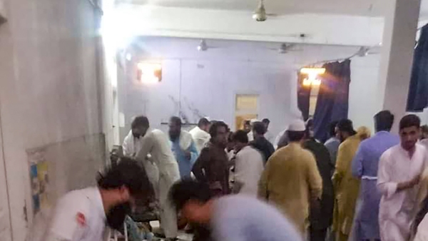 Blast In Pakistan: পাকিস্তানে রাজনৈতিক সমাবেশে ভয়াবহ বিস্ফোরণ Blast In Pakistan: পাকিস্তানে রাজনৈতিক সমাবেশে ভয়াবহ বিস্ফোরণ