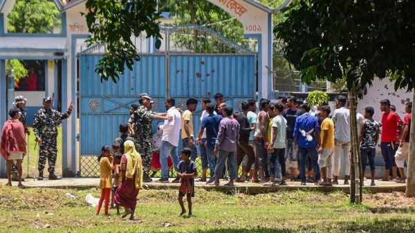 পঞ্চায়েত নির্বাচনে হিংসা