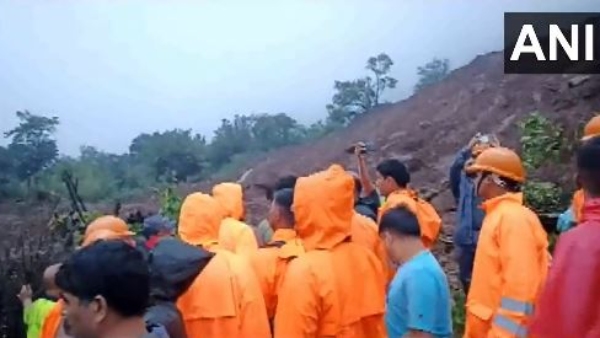 মহারাষ্ট্রে ভূমিধস 