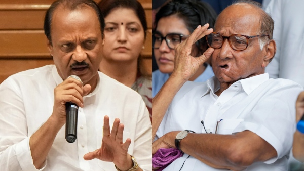 ajit and sharad pawar ajit and sharad pawar