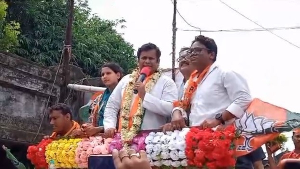 ভোট প্রচারে বিস্ফোরক সুকান্ত ভোট প্রচারে বিস্ফোরক সুকান্ত