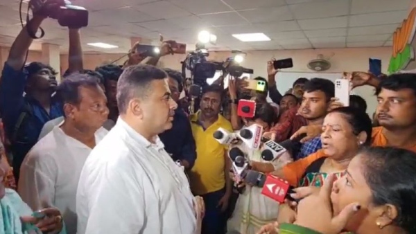 Panchayat Election 2023: বারুইপুরে শুভেন্দু অধিকারী Panchayat Election 2023: বারুইপুরে শুভেন্দু অধিকারী
