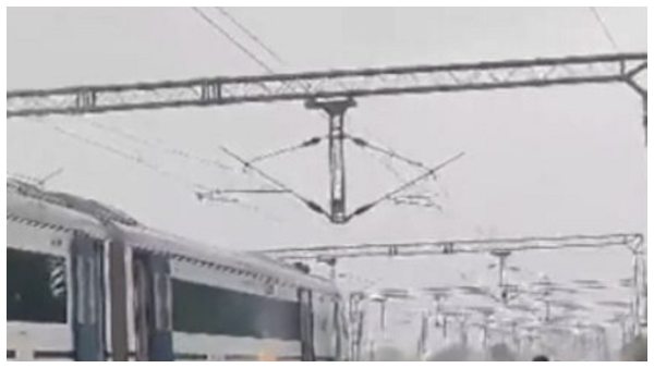 Fire in Vande Bharat Express Fire in Vande Bharat Express