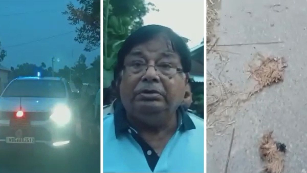  উদয়নের কনভয়ের সামনেই পড়ল বোমা