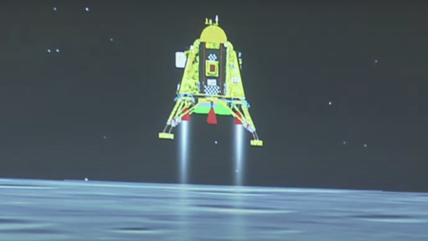 Chandrayaan 3 lands on Moon