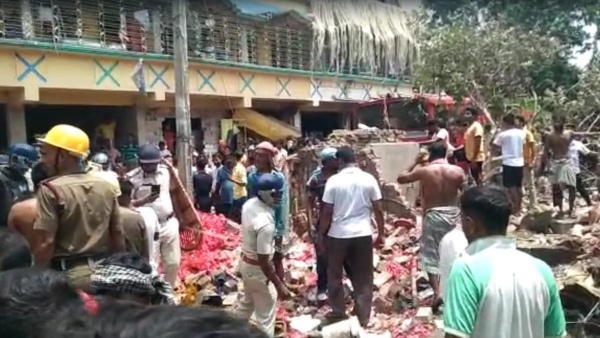  দত্তপুকুর বিস্ফোরণে NIA তদন্তের দাবি! অমিত শাহকে চিঠি সুকান্ত মজুমদারের 