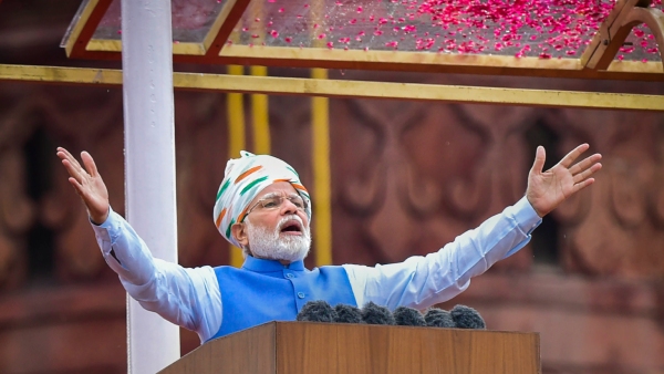 Modi on Independence Day