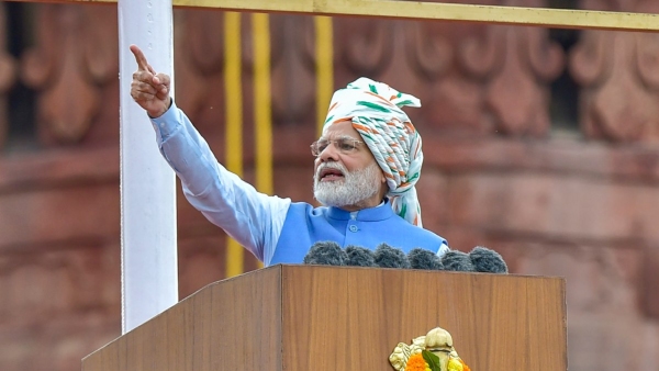 Modi on Independence Day
