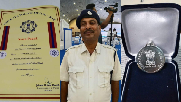 TMC Felicitates Police: পঞ্চায়েতে দলের জয়ীদের সঙ্গে তৃণমূলের সংবর্ধনা পুলিশকে!