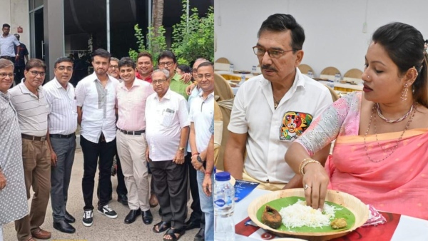 Sourav Ganguly Attend CAB Hilsa Festival