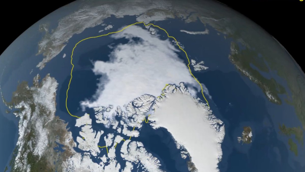 Arctic and Antarctic sea ice