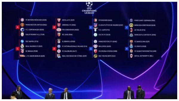 চ্যাম্পিয়ন্স লিগে চ্যাম্পিয়ন্স লিগে