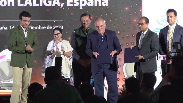 Mamata-Sourav On La Liga: লা লিগার আকাদেমি কলকাতায়