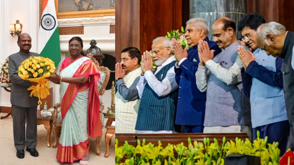 TMC On Murmu: সংসদের অনুষ্ঠানে দ্রৌপদী মুর্মুর অনুপস্থিতির কারণ জানতে চাইল তৃণমূল TMC On Murmu: সংসদের অনুষ্ঠানে দ্রৌপদী মুর্মুর অনুপস্থিতির কারণ জানতে চাইল তৃণমূল