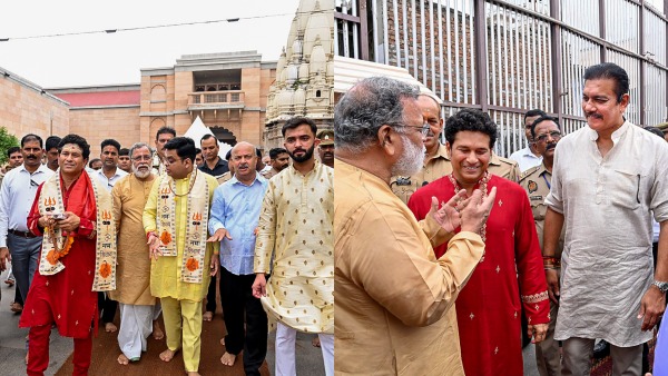 Sachin Tendulkar: মোদীকে ভারতীয় দলের জার্সি উপহার সচিনের