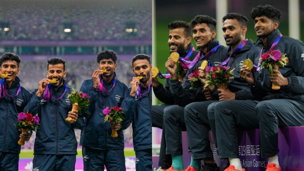 Asian Games: এশিয়ান গেমসের রিলেতে পুরুষরা জিতলেন সোনা, মহিলারা রুপো Asian Games: এশিয়ান গেমসের রিলেতে পুরুষরা জিতলেন সোনা, মহিলারা রুপো