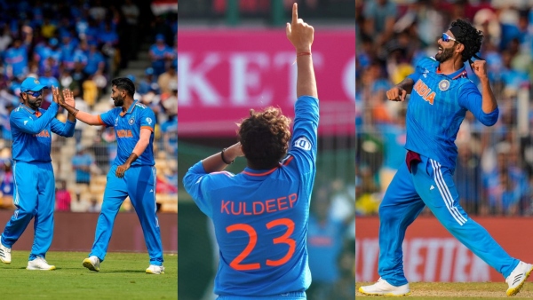 ICC World Cup 2023: চিপকে স্পিন-জুজুতে কেঁপে কাহিল কামিন্সের অস্ট্রেলিয়া ICC World Cup 2023: চিপকে স্পিন-জুজুতে কেঁপে কাহিল কামিন্সের অস্ট্রেলিয়া
