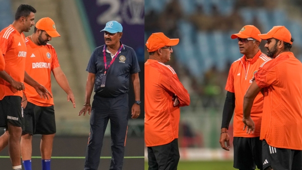 ICC CWC 2023: বিশ্বকাপে ছয়ে ছয় করার লক্ষ্যে রোহিতের ভারত কি তিন স্পিনারে? ICC CWC 2023: বিশ্বকাপে ছয়ে ছয় করার লক্ষ্যে রোহিতের ভারত কি তিন স্পিনারে?