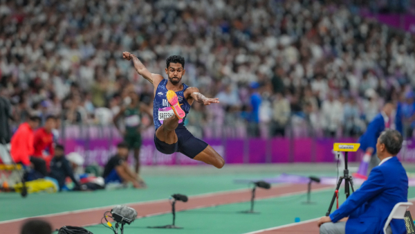 Asian Games: লং জাম্পে রুপো জিতলেন মুরলী শ্রীশঙ্কর